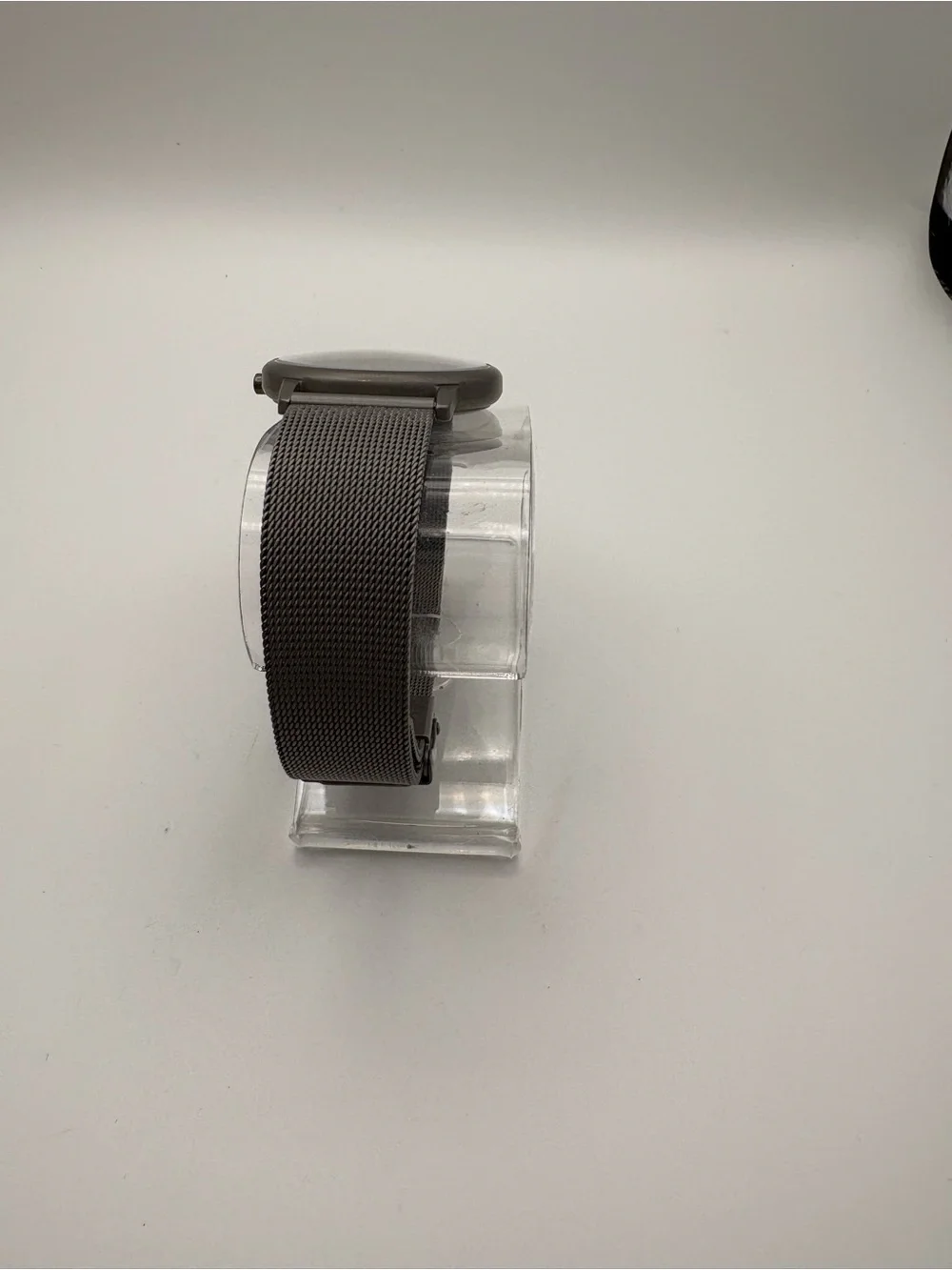 Skagen Titanium 170LTTM Watch Gray Stainless Steel Mesh Band Light Date Dial